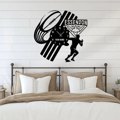 ESS Personalized Custom Vinyl Clock With Led For Home