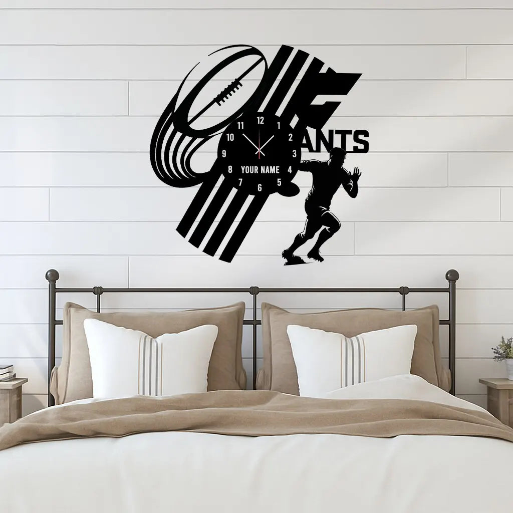GWS Personalized Custom Vinyl Clock With Led For Home