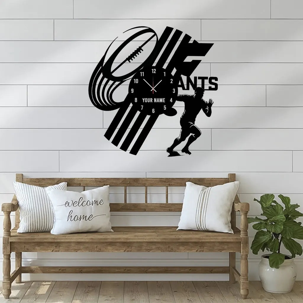 GWS Personalized Custom Vinyl Clock With Led For Home