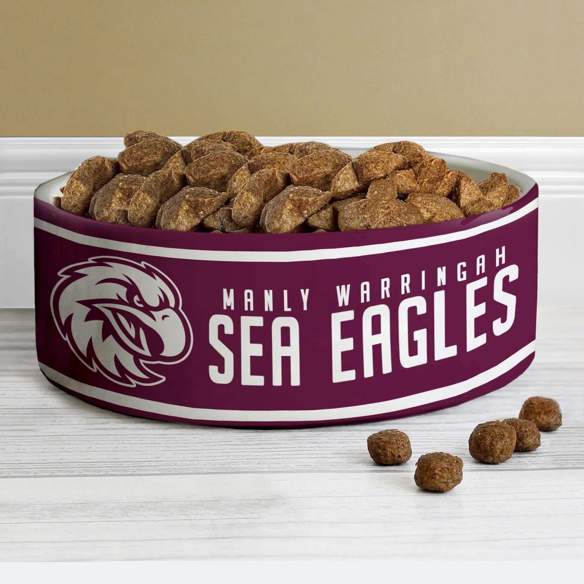 MAN Personalized Custom Ceramic Pet Bowl 3