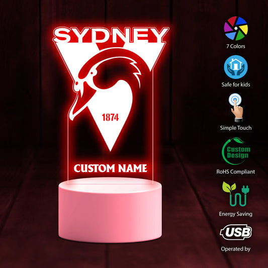 Ss Personalized Custom 3D Led Light Gift For Fans
