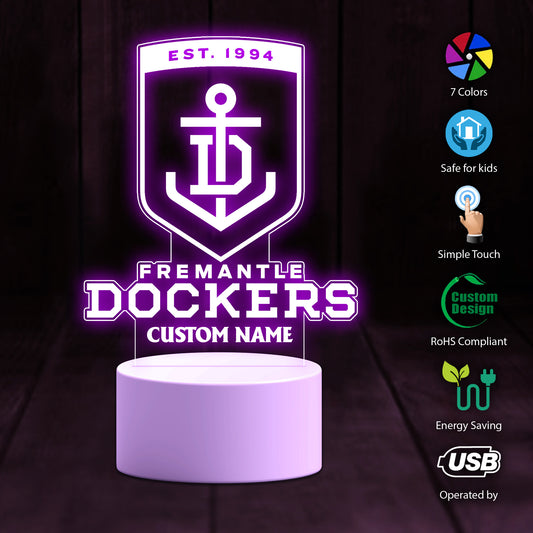 Fre Personalized Custom 3D Led Light Gift For Fans