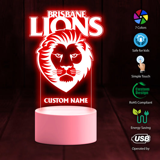 Bb Personalized Custom 3D Led Light Gift For Fans