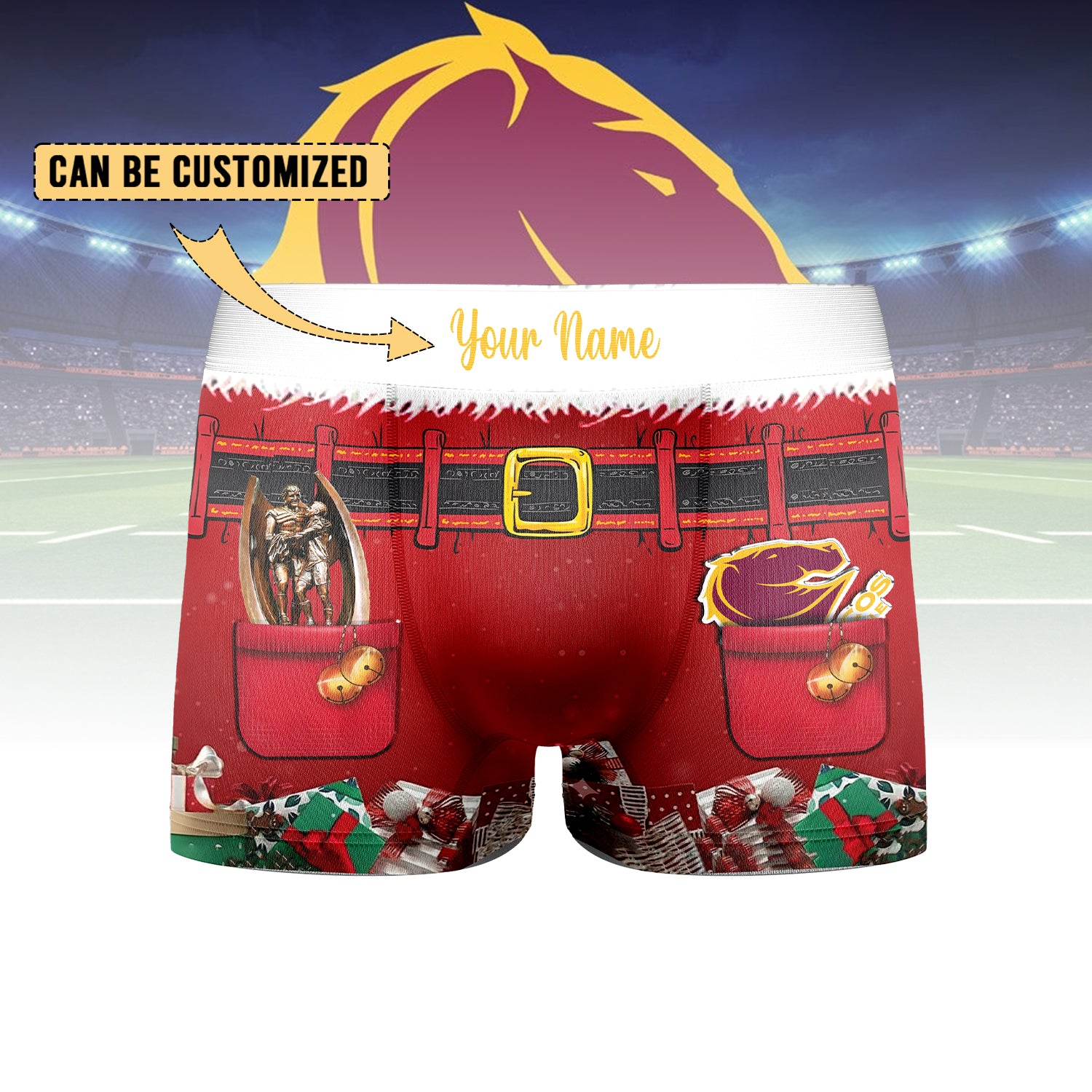 BRI Personalized Custom Boxer Briefs Men’s Underwear 4