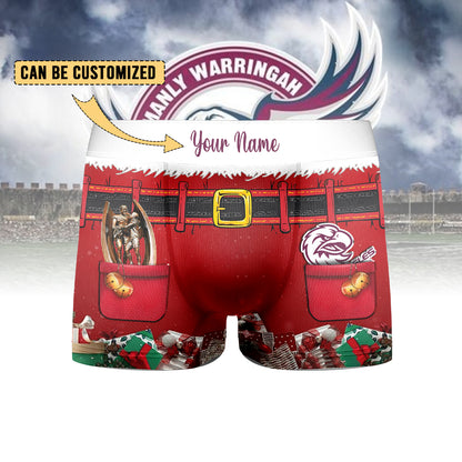 MAN Personalized Custom Boxer Briefs Men’s Underwear 4