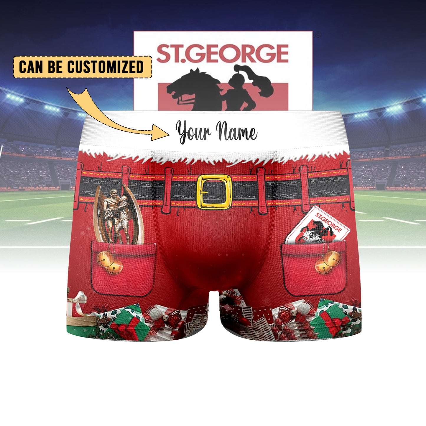 STG Personalized Custom Boxer Briefs Men’s Underwear 4