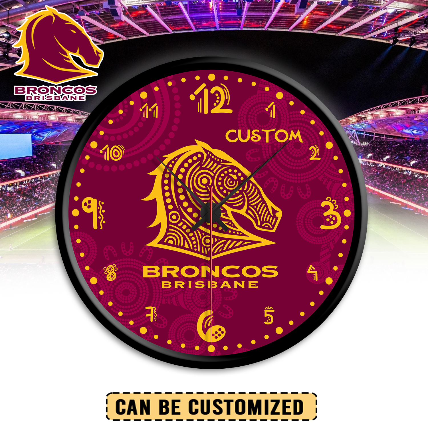 BRI Personalized Custom Wall Clock 2