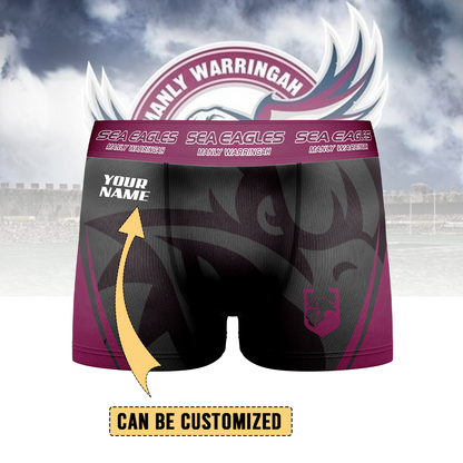 MAN Personalized Custom Boxer Briefs Men’s Underwear