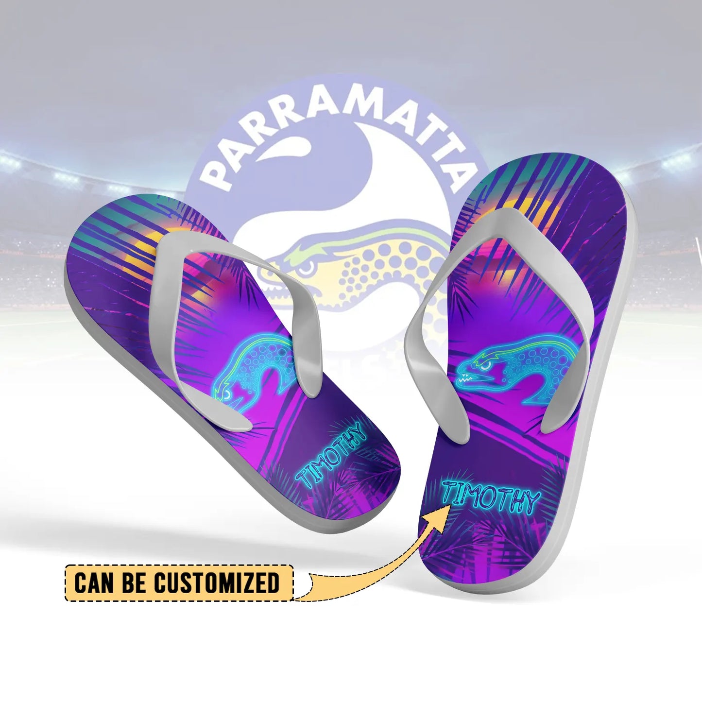 PAR Personalized Custom Flip Flops 7