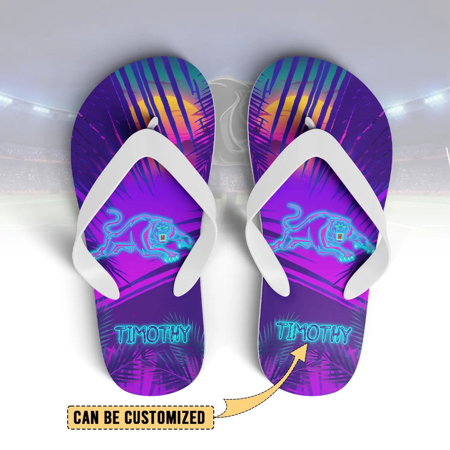 PEN Personalized Custom Flip Flops 7