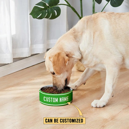 CAN Personalized Custom Ceramic Pet Bowl 3