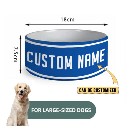 NEW Personalized Custom Ceramic Pet Bowl 3