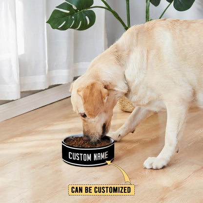 PEN Personalized Custom Ceramic Pet Bowl 3