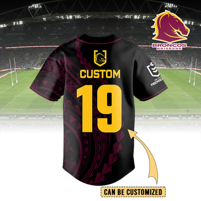 BRI Personalized Custom Baseball Jersey 9