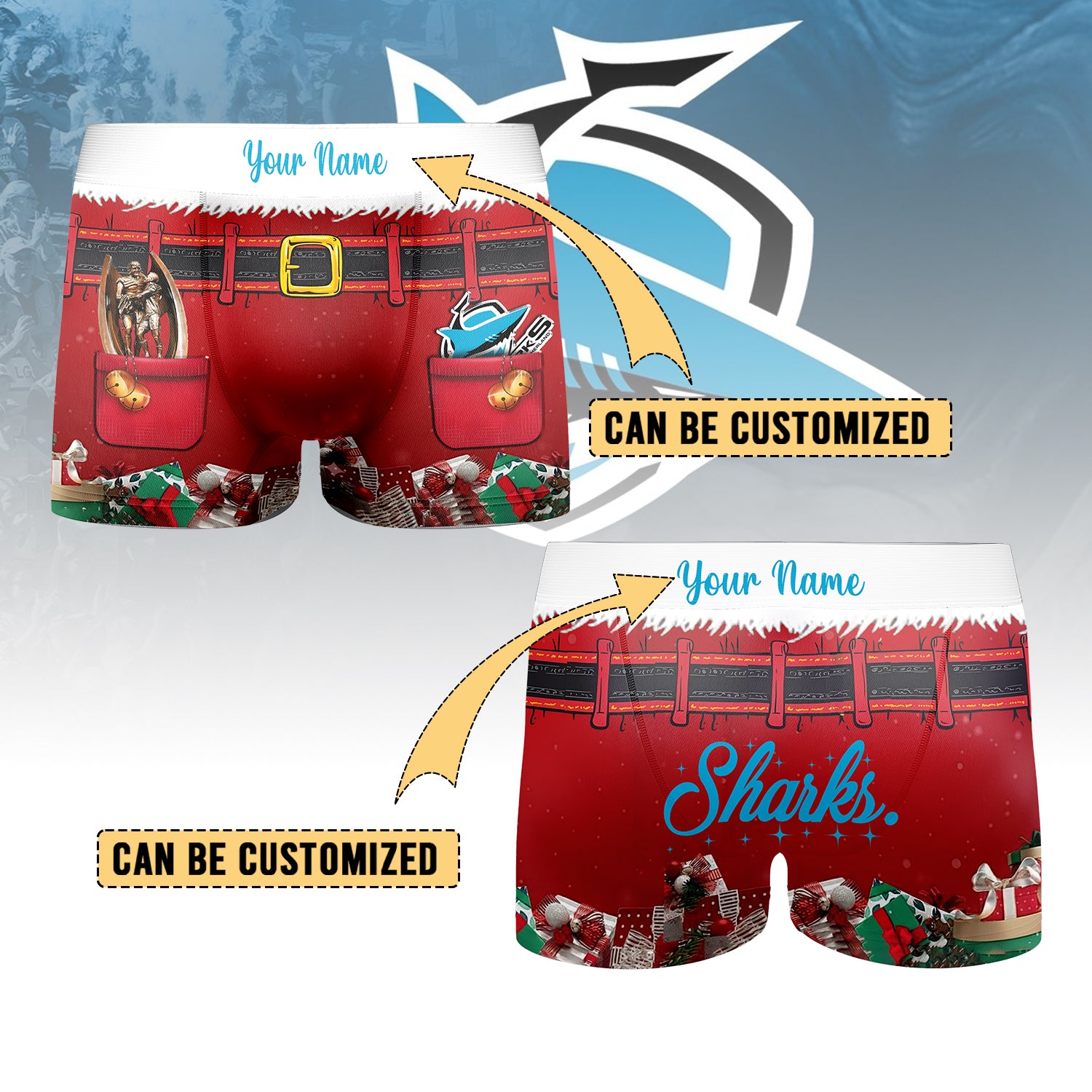CRO Personalized Custom Boxer Briefs Men’s Underwear 4