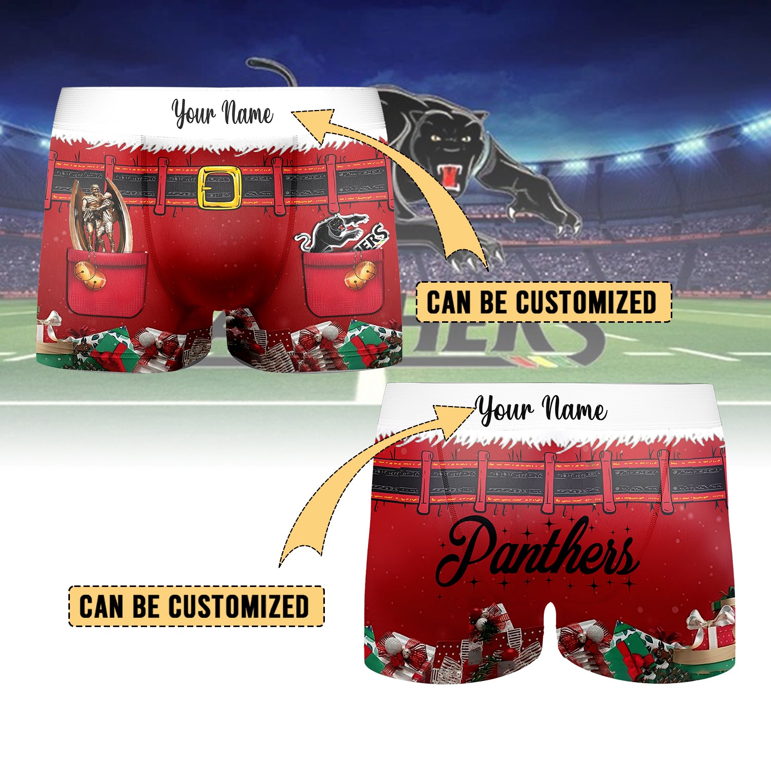 PEN Personalized Custom Boxer Briefs Men’s Underwear 4