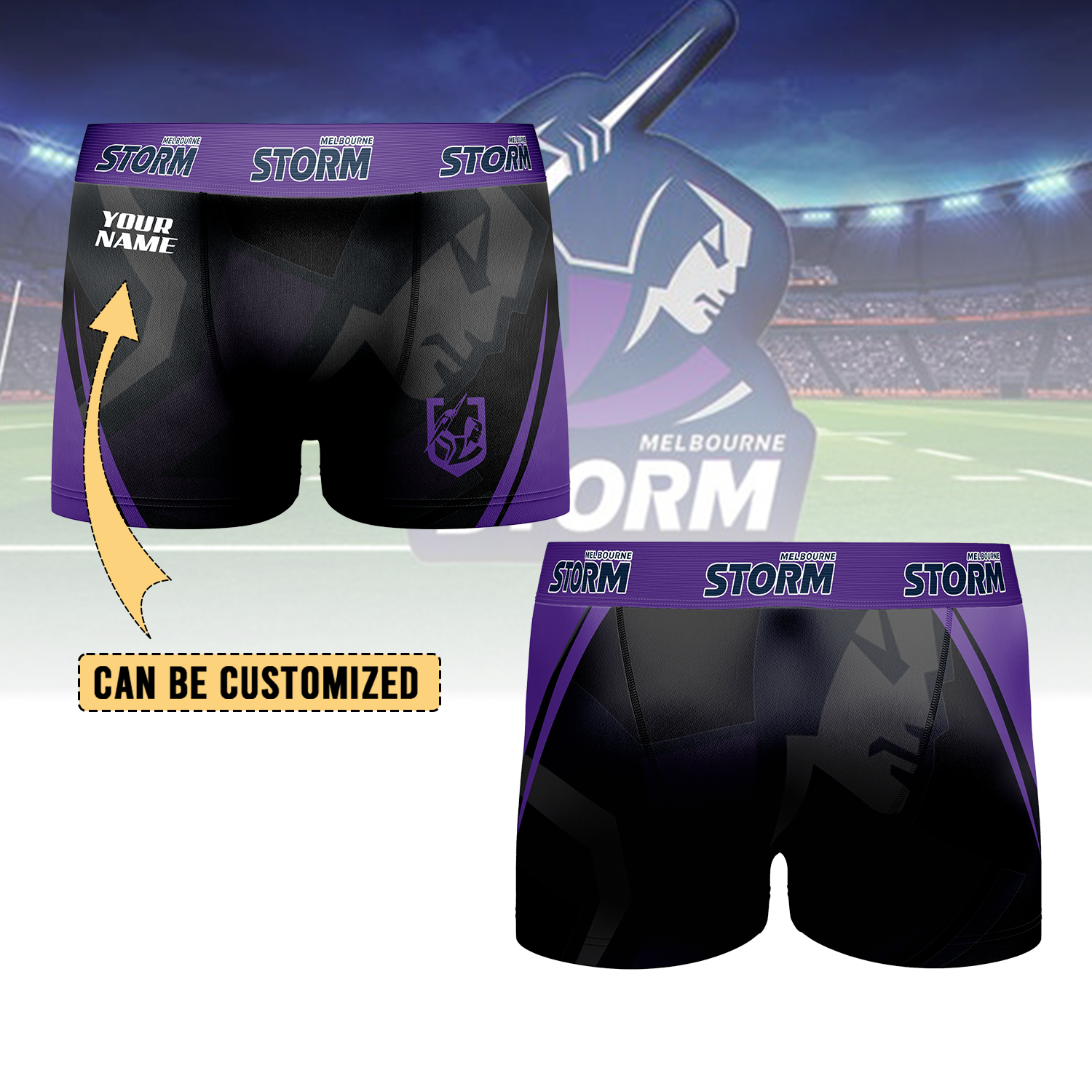 MEL Personalized Custom Boxer Briefs Men’s Underwear