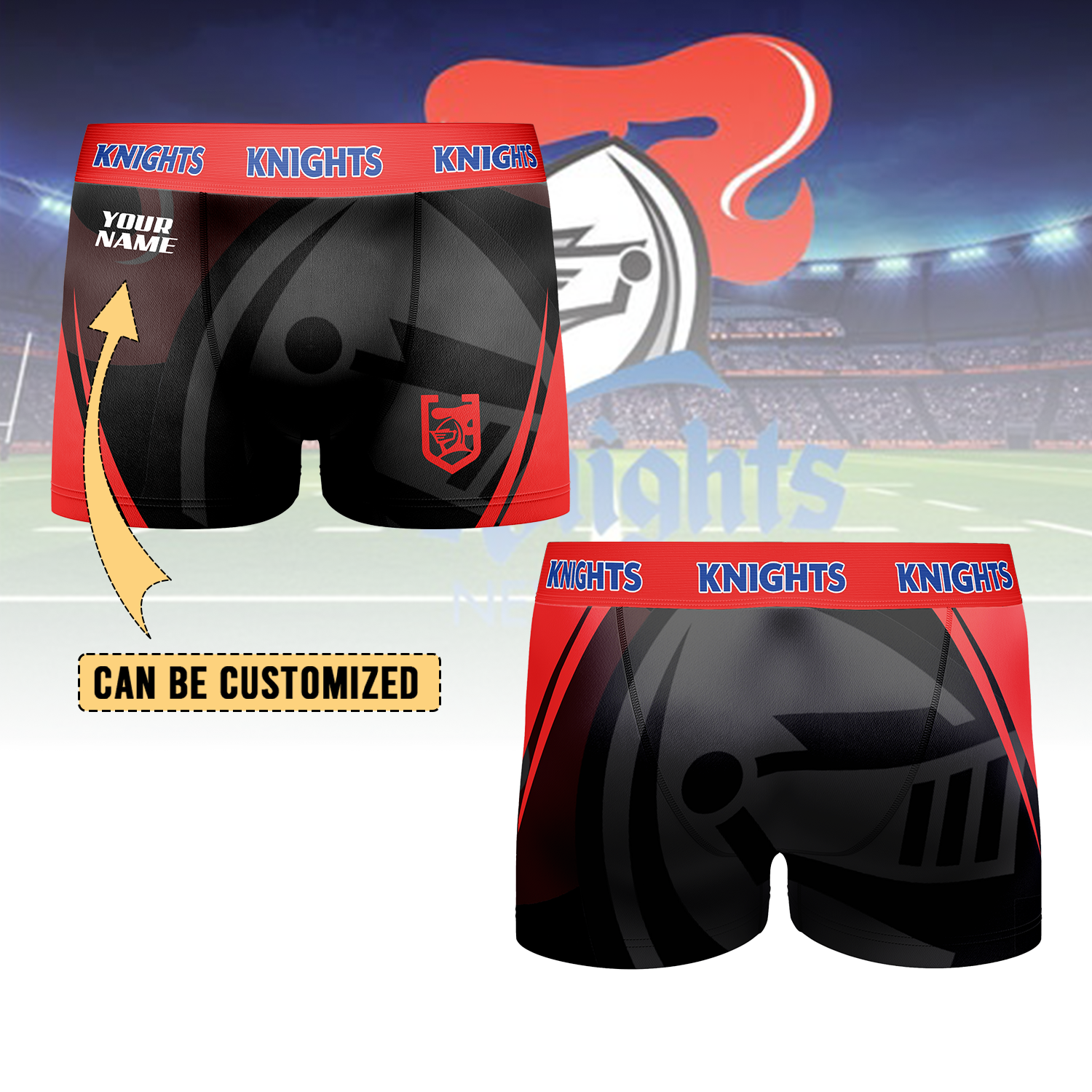 NEW Personalized Custom Boxer Briefs Men’s Underwear