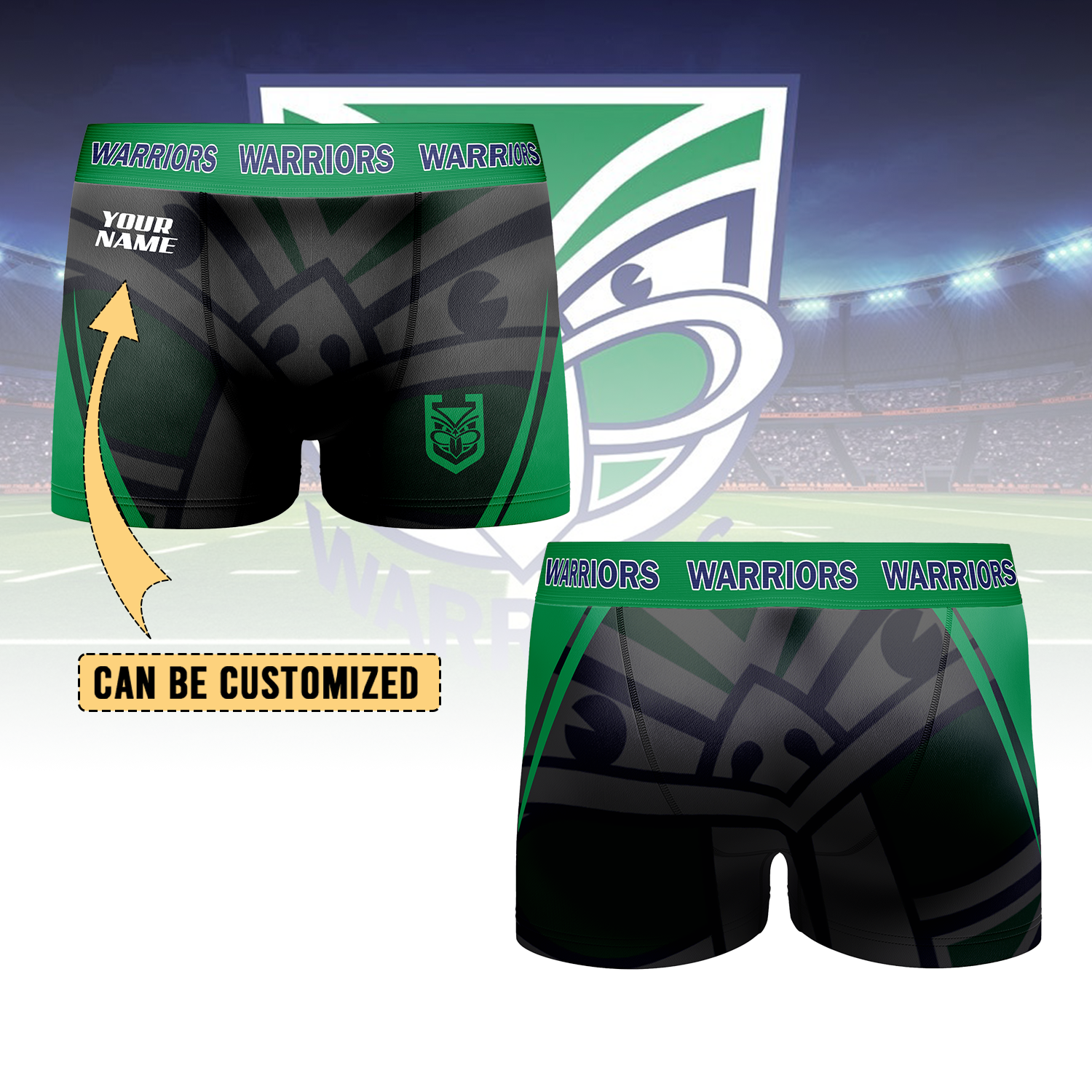 NZL Personalized Custom Boxer Briefs Men’s Underwear
