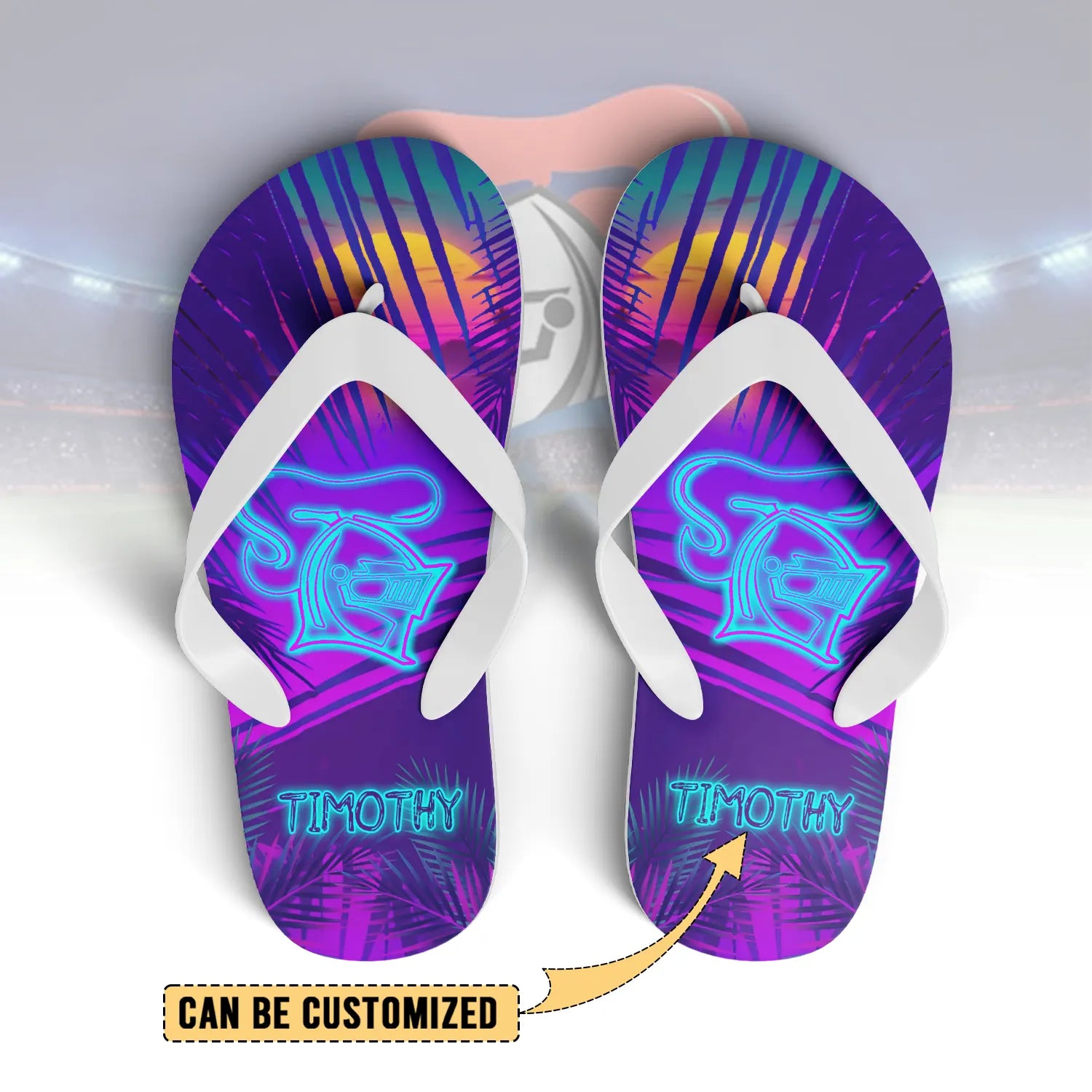 NEW Personalized Custom Flip Flops 7
