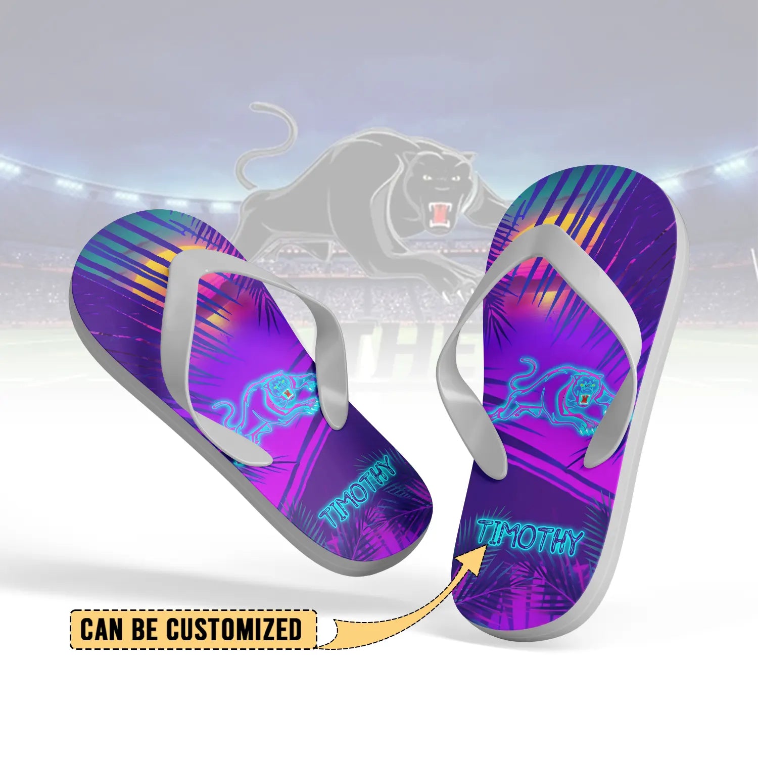 PEN Personalized Custom Flip Flops 7