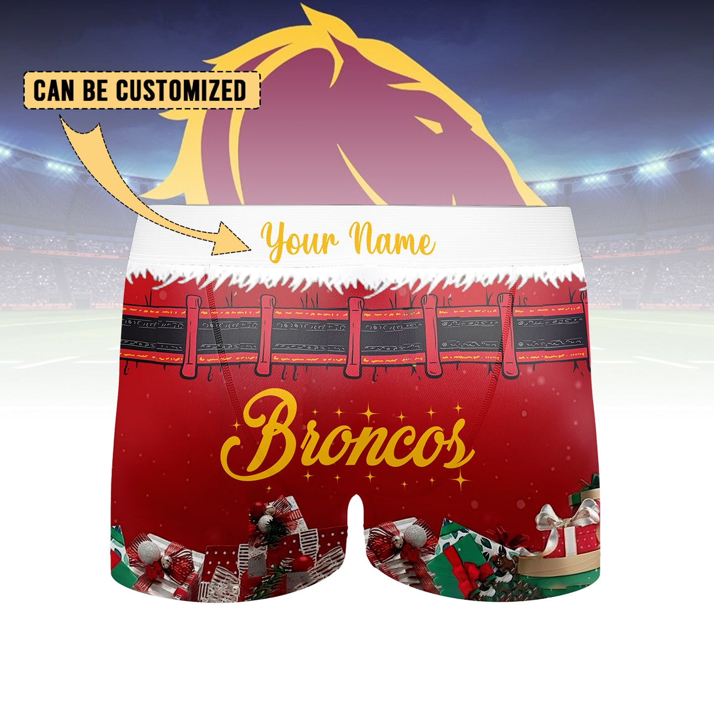 BRI Personalized Custom Boxer Briefs Men’s Underwear 4