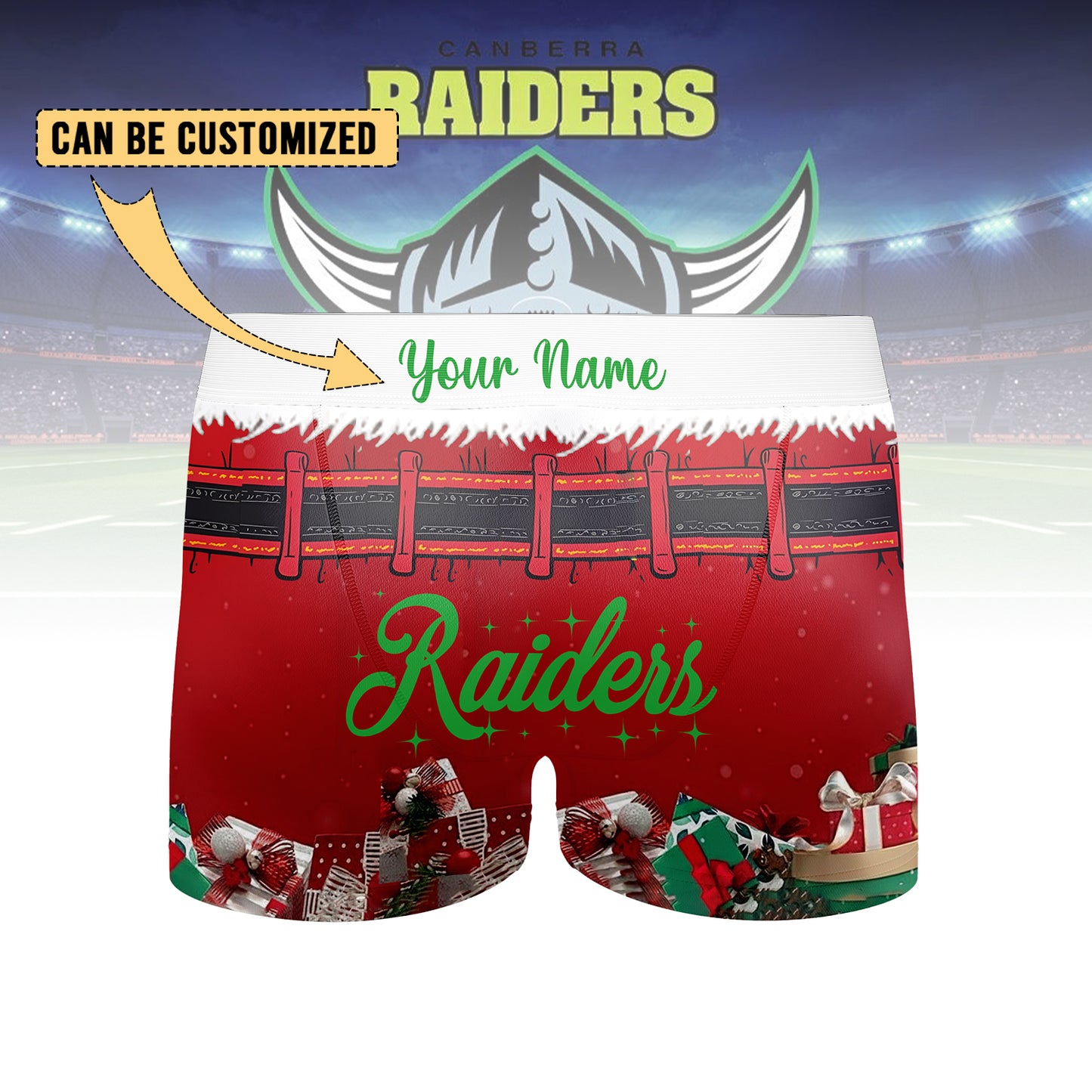 CAN Personalized Custom Boxer Briefs Men’s Underwear 4