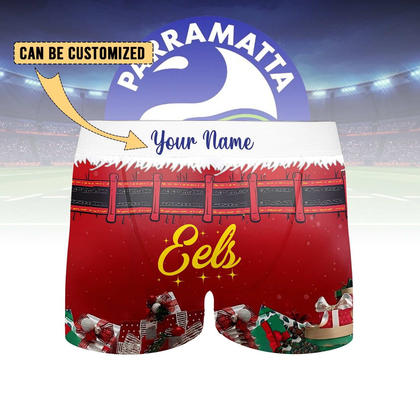 PAR Personalized Custom Boxer Briefs Men’s Underwear 4