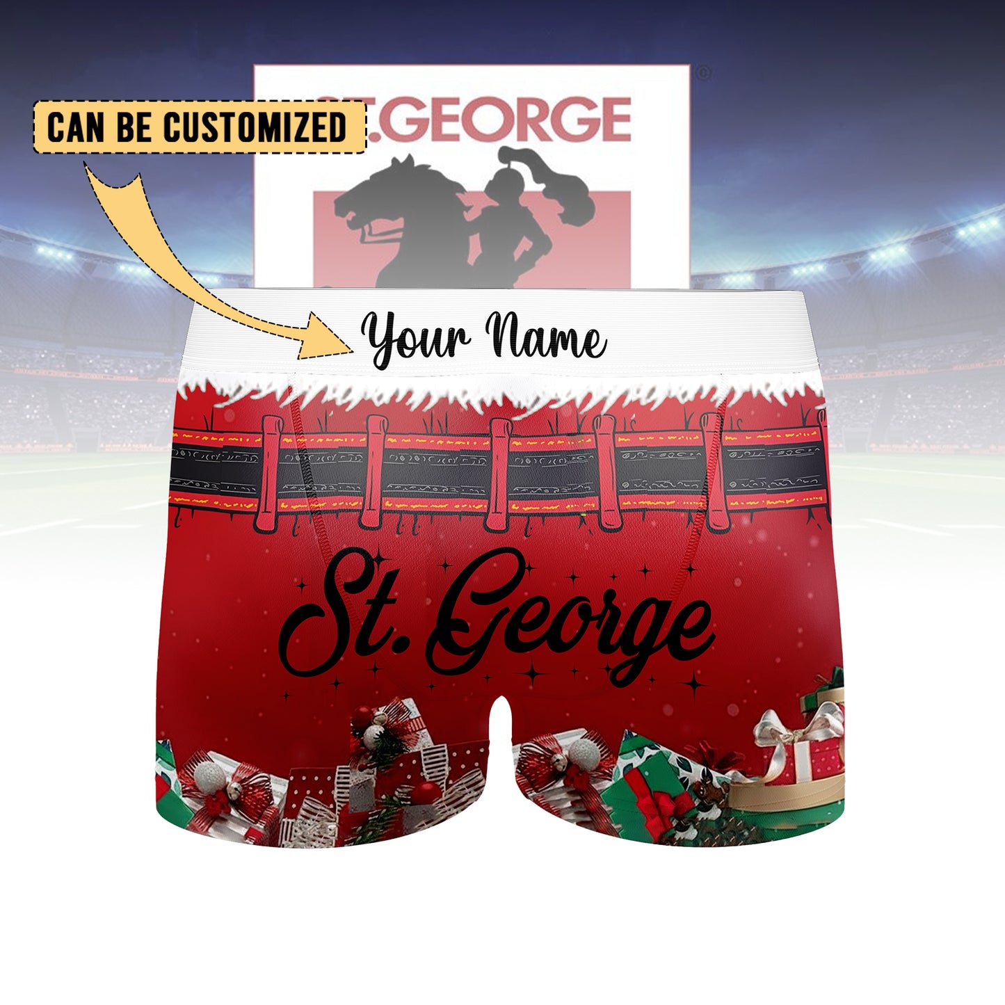 STG Personalized Custom Boxer Briefs Men’s Underwear 4