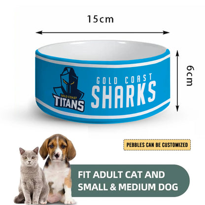 GLD Personalized Custom Ceramic Pet Bowl 3