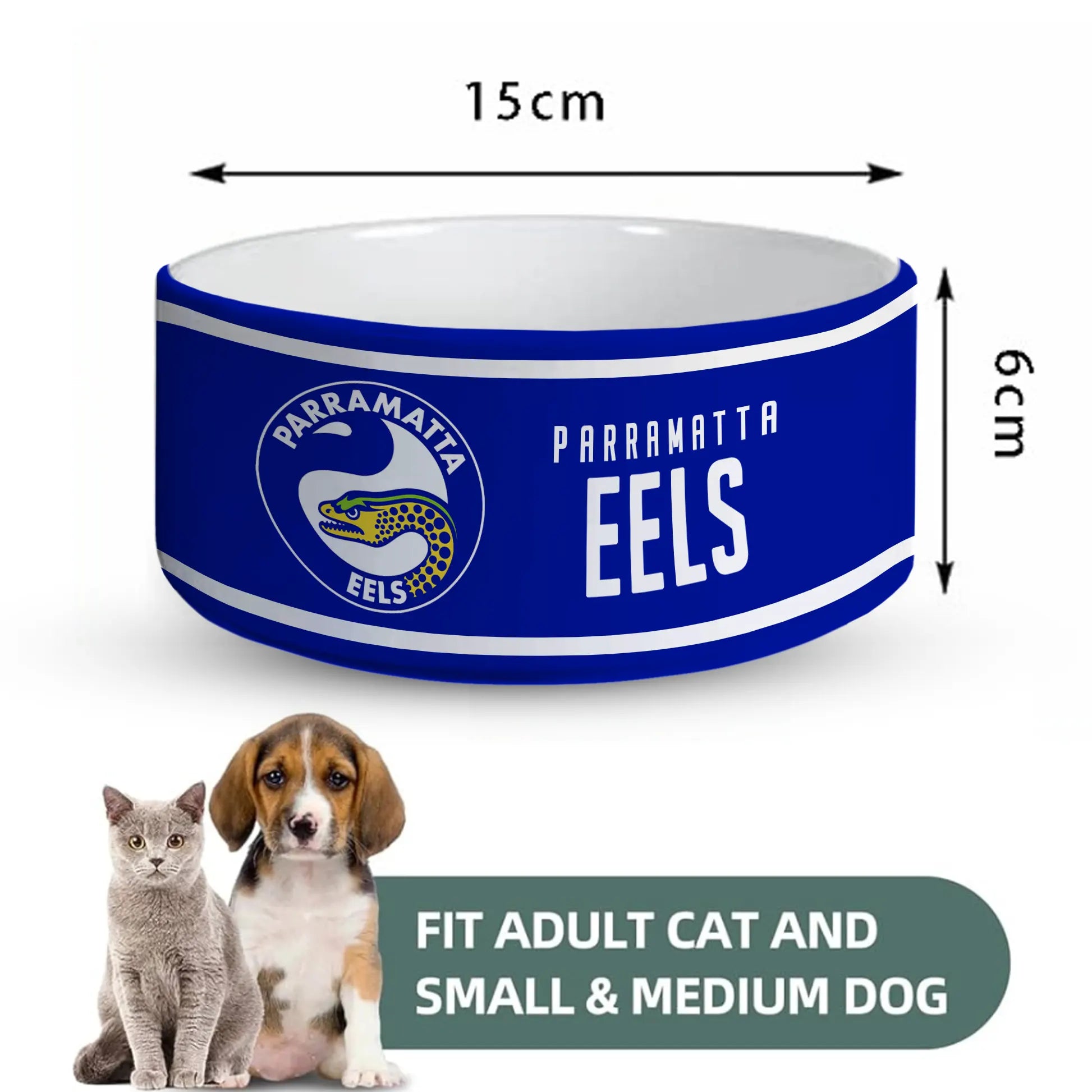 PAR Personalized Custom Ceramic Pet Bowl 3