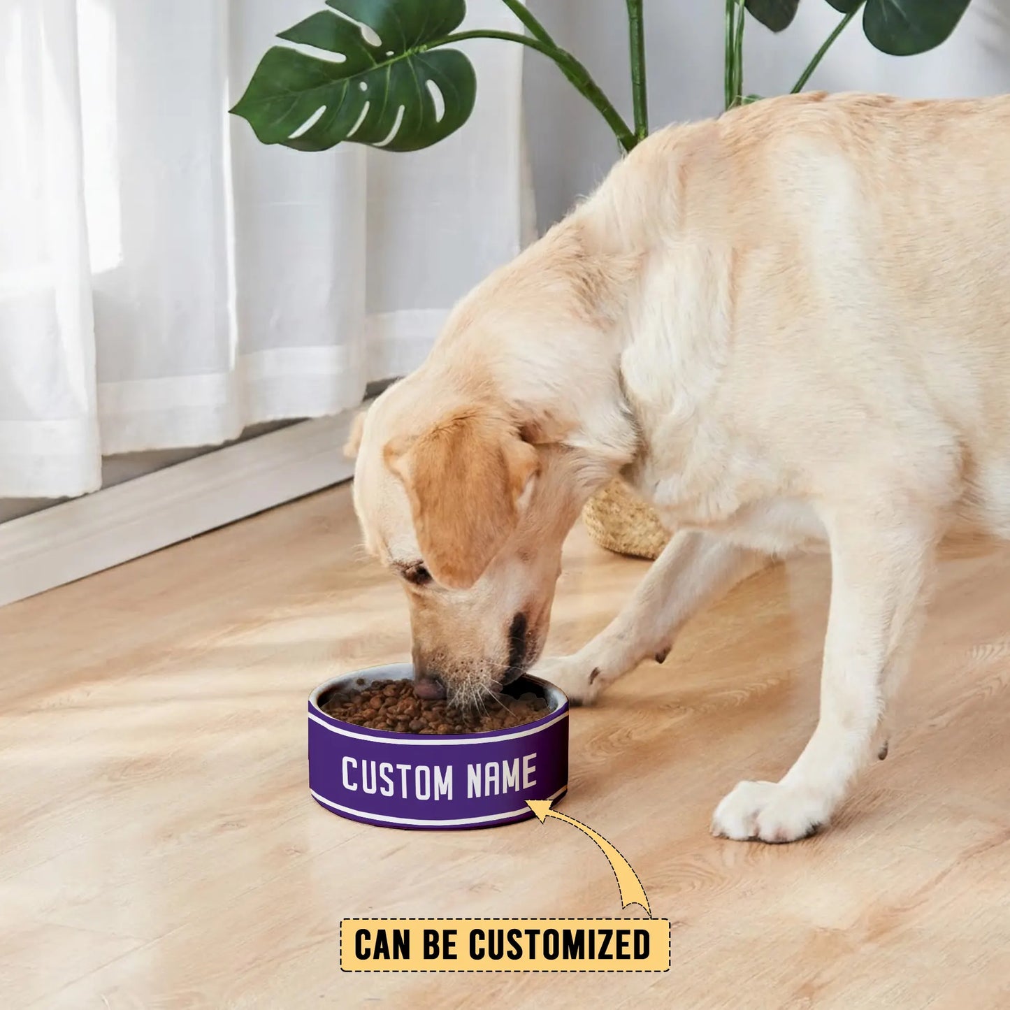 MEL Personalized Custom Ceramic Pet Bowl 3