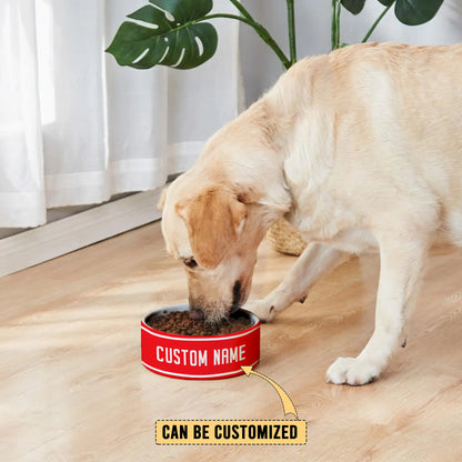 DOL Personalized Custom Ceramic Pet Bowl 3