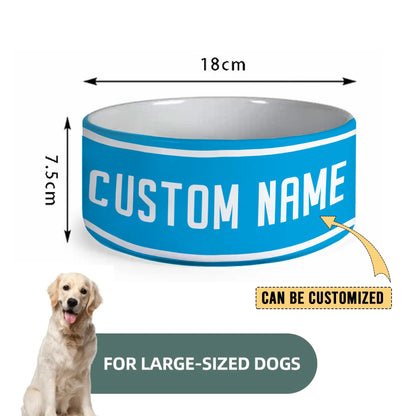 GLD Personalized Custom Ceramic Pet Bowl 3