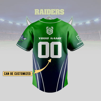 CAN Personalized Custom Baseball Jersey 5