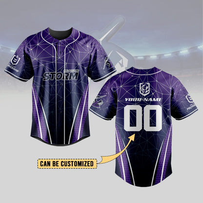 MEL Personalized Custom Baseball Jersey 5