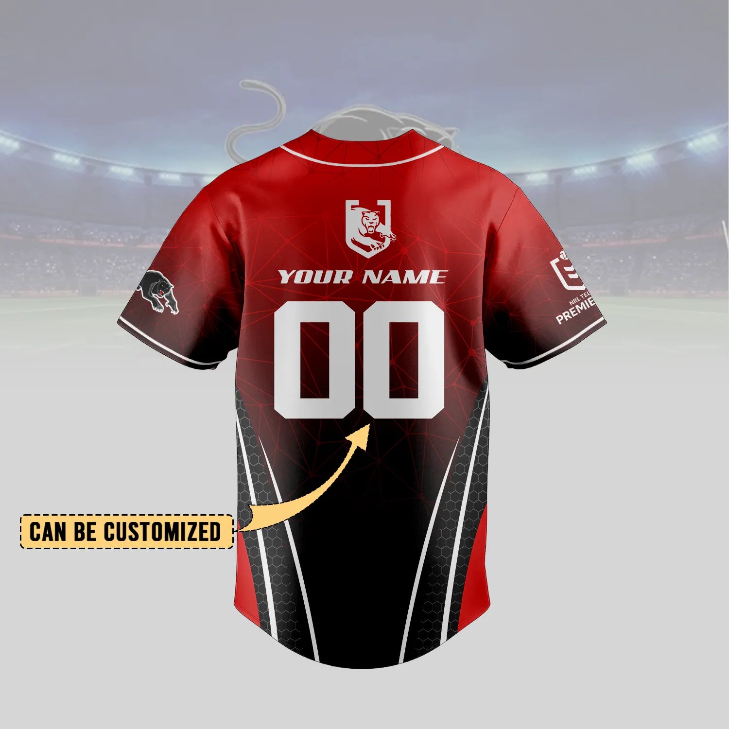 PEN Personalized Custom Baseball Jersey 5