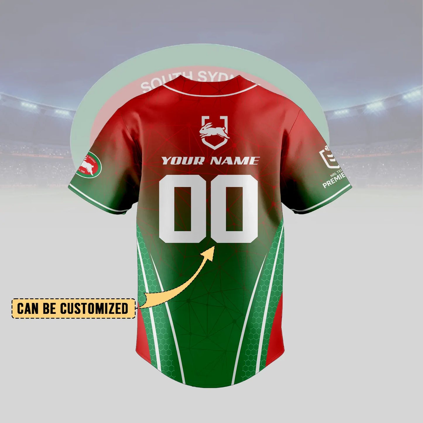 SOU Personalized Custom Baseball Jersey 5