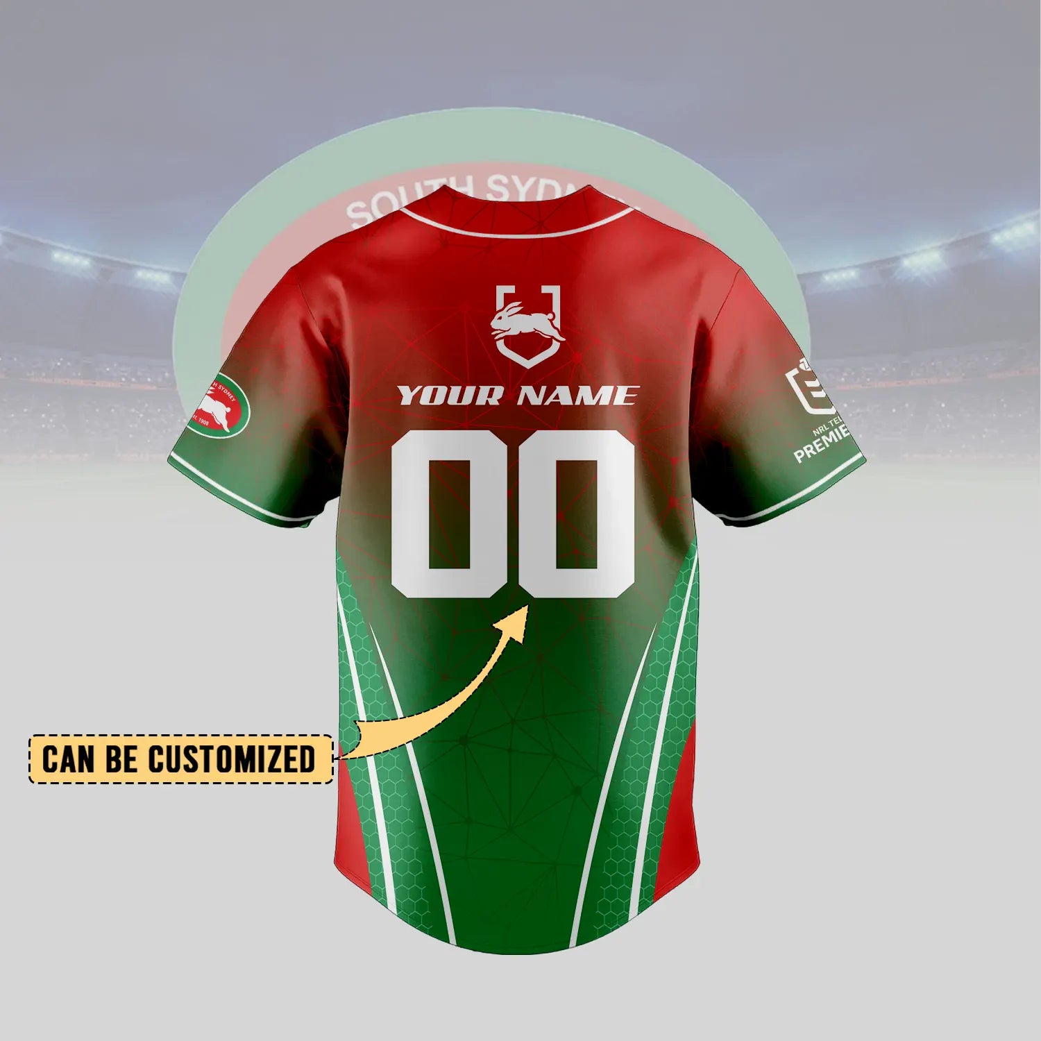 SOU Personalized Custom Baseball Jersey 5