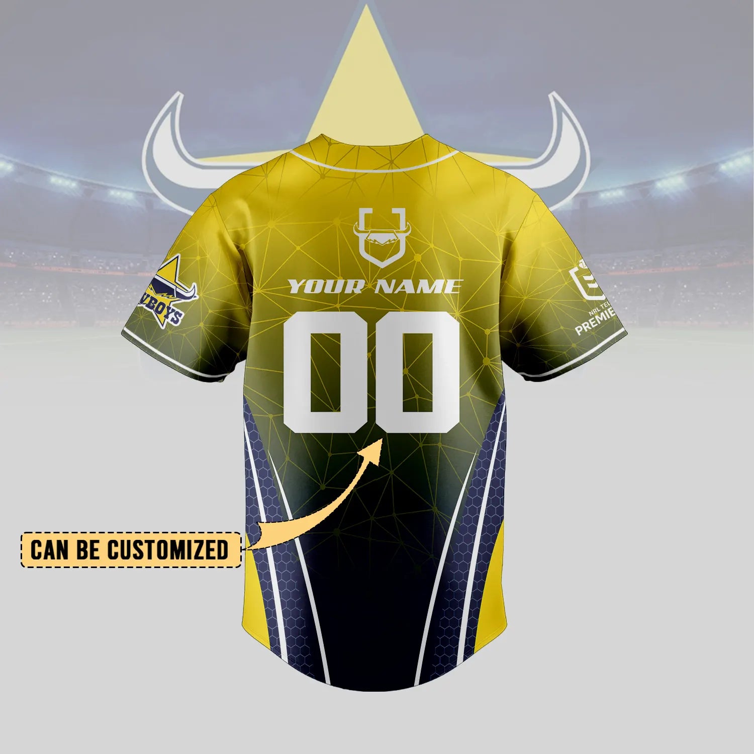 NQL Personalized Custom Baseball Jersey 5