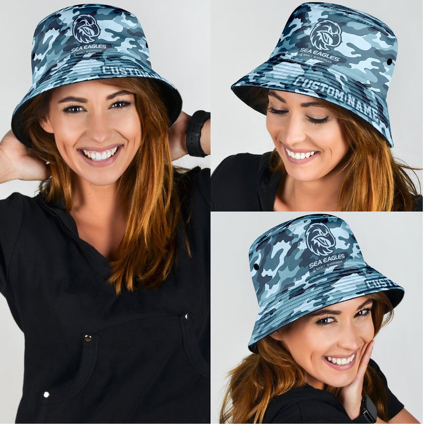 MAN Sports Personalized Custom Bucket Hat 9