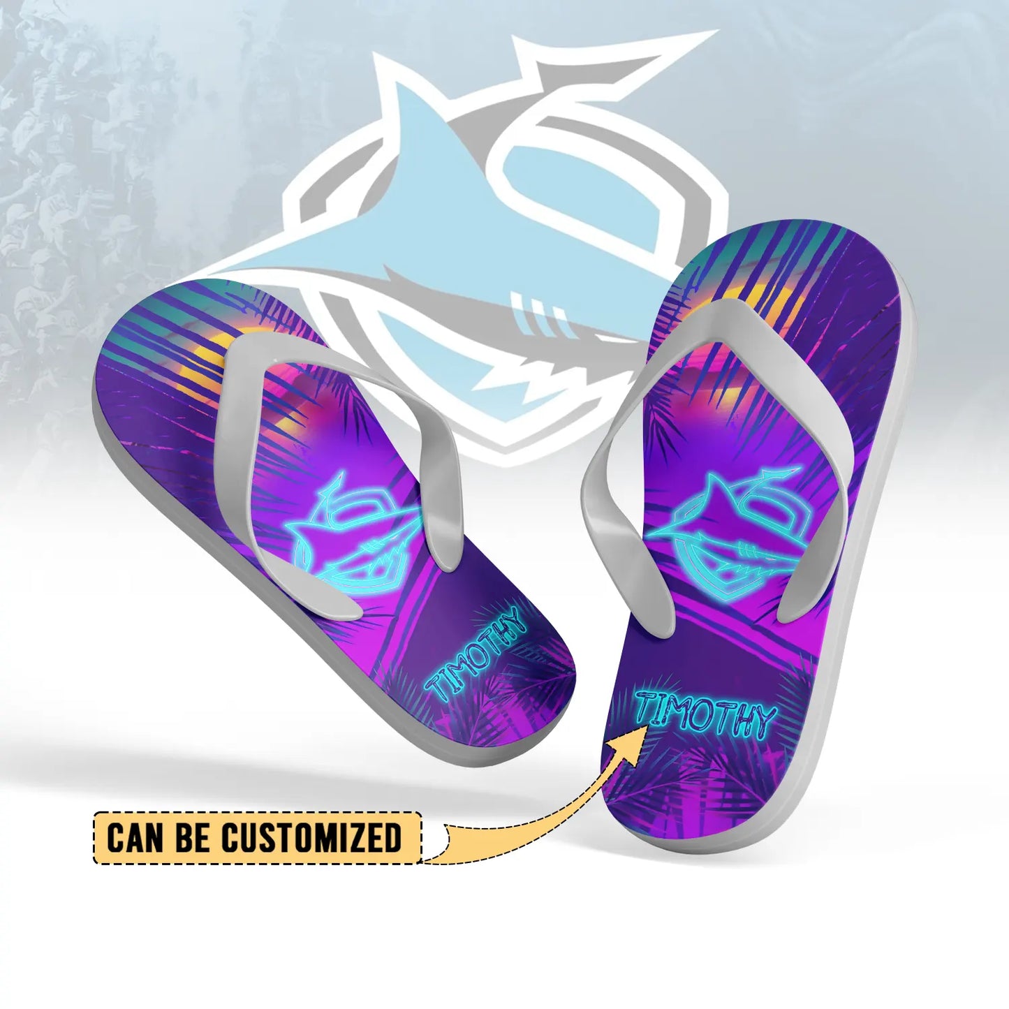 CRO Personalized Custom Flip Flops 7