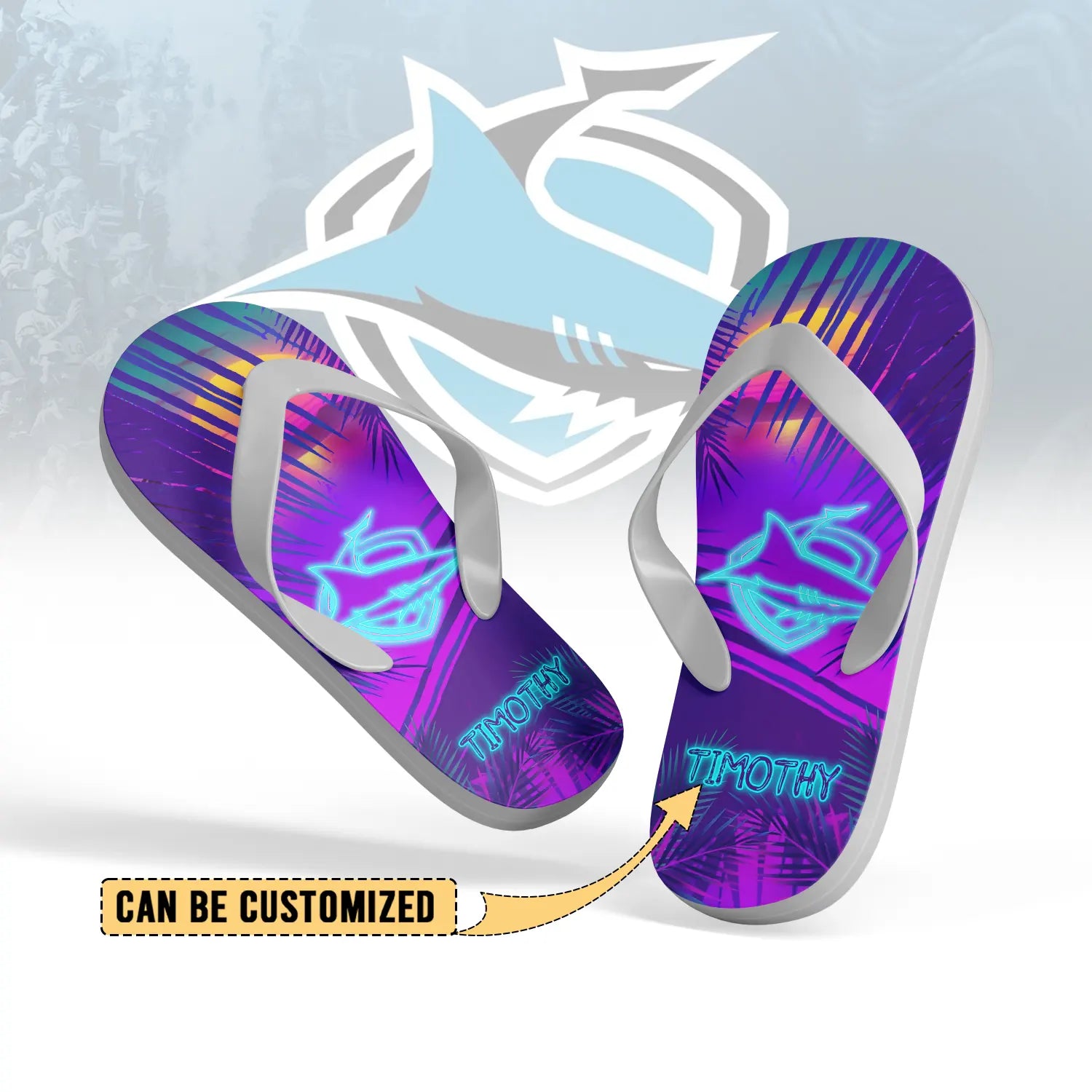 CRO Personalized Custom Flip Flops 7