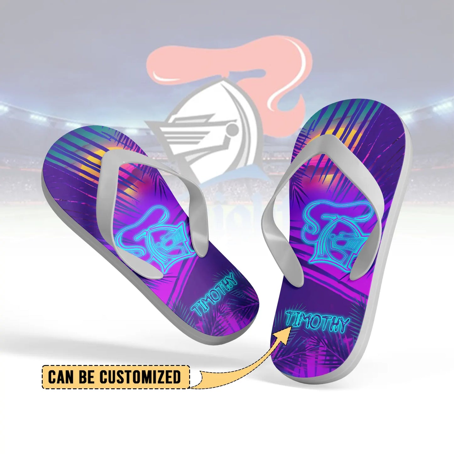 NEW Personalized Custom Flip Flops 7