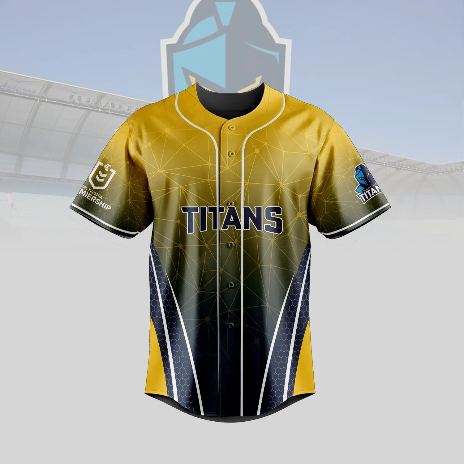 GLD Personalized Custom Baseball Jersey 5