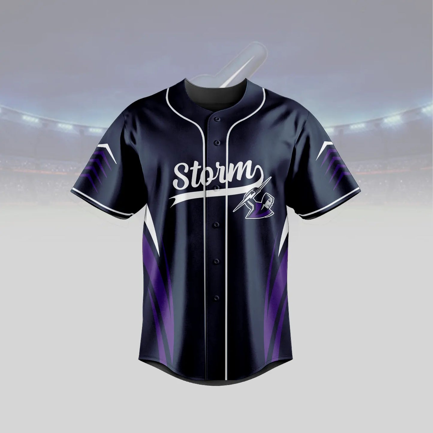 MEL Personalized Custom Baseball Jersey 6