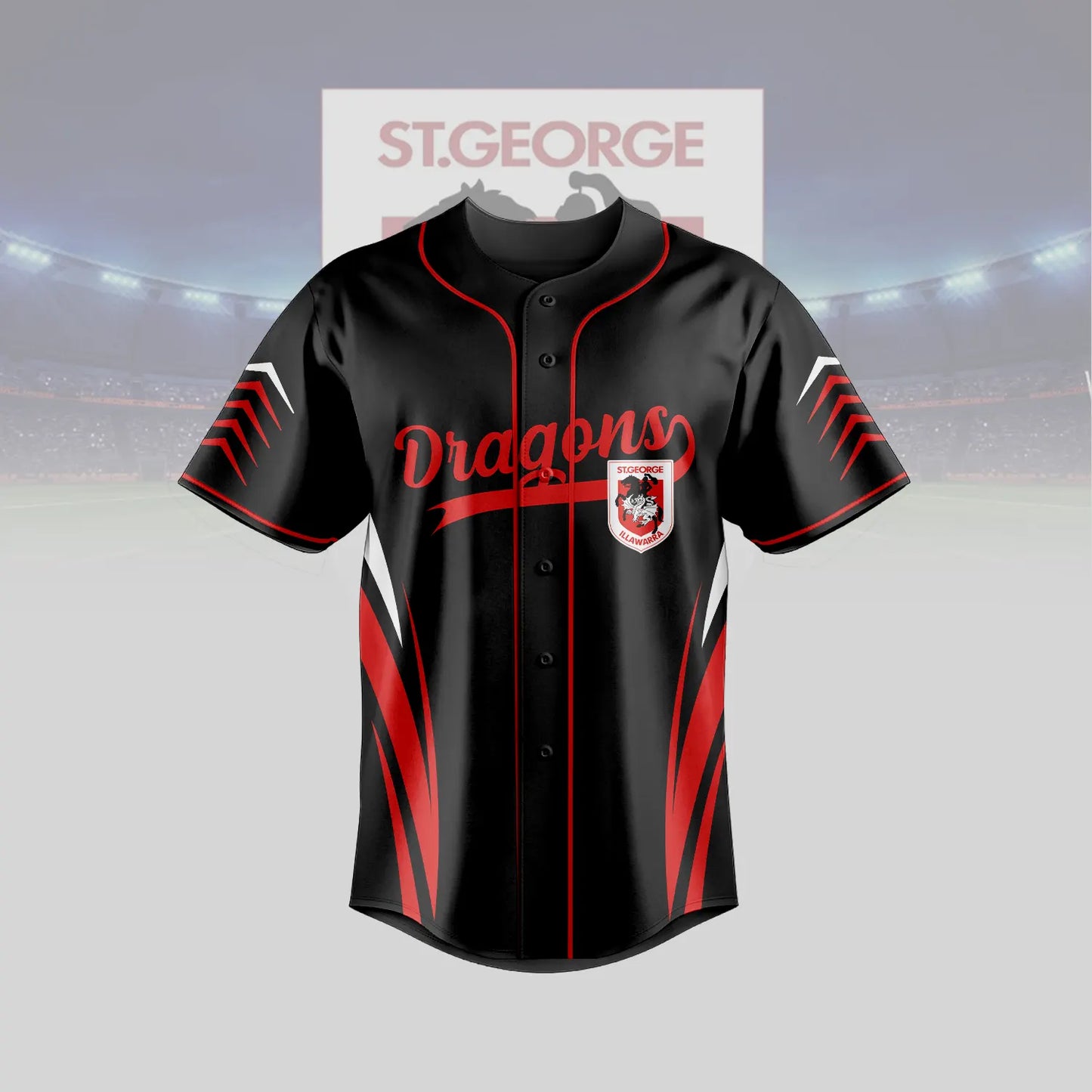 STG Personalized Custom Baseball Jersey 6