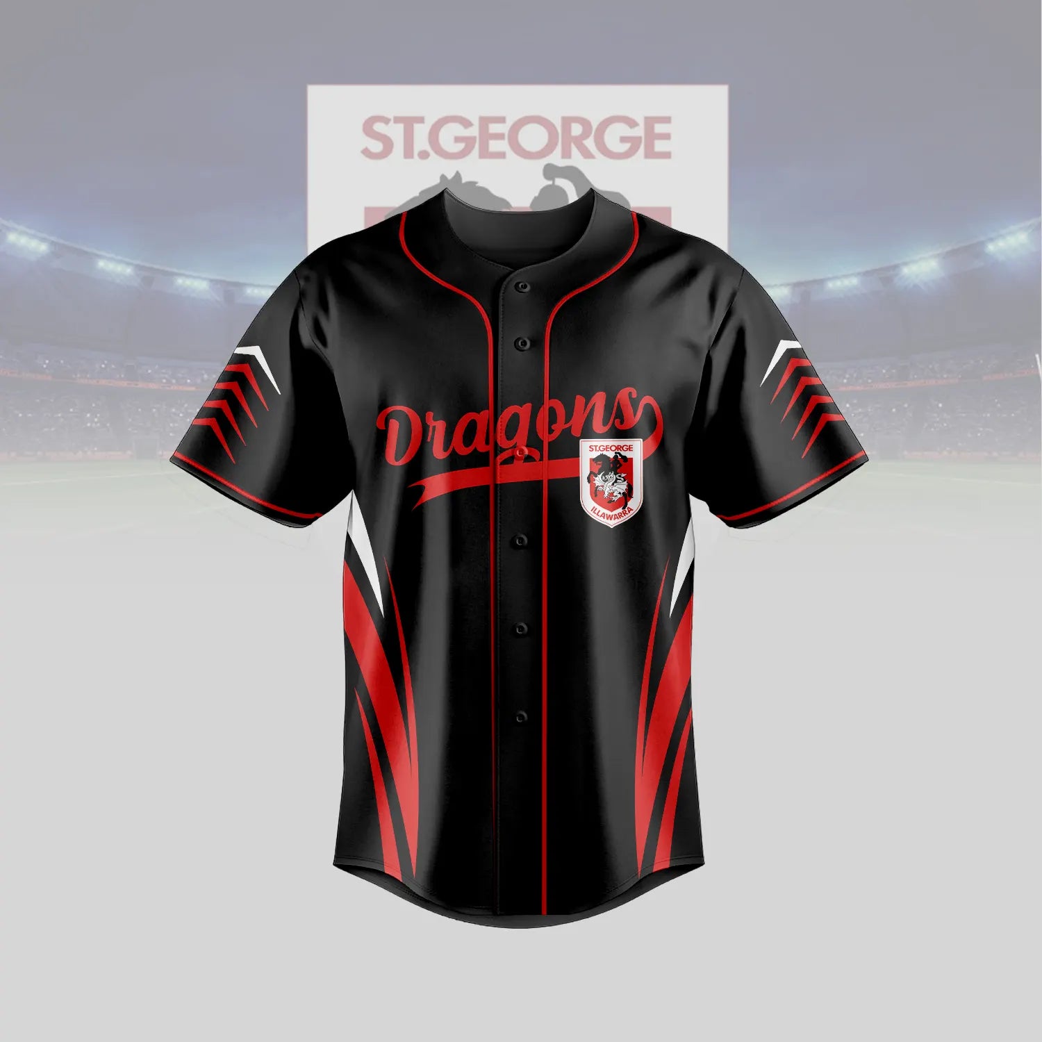 STG Personalized Custom Baseball Jersey 6