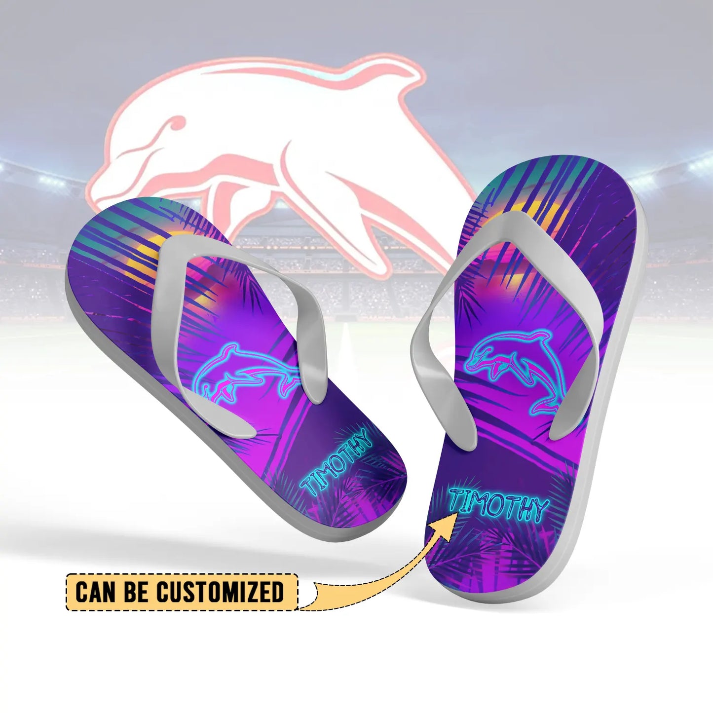 DOL Personalized Custom Flip Flops 7