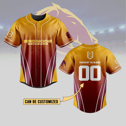 BRI Personalized Custom Baseball Jersey 5